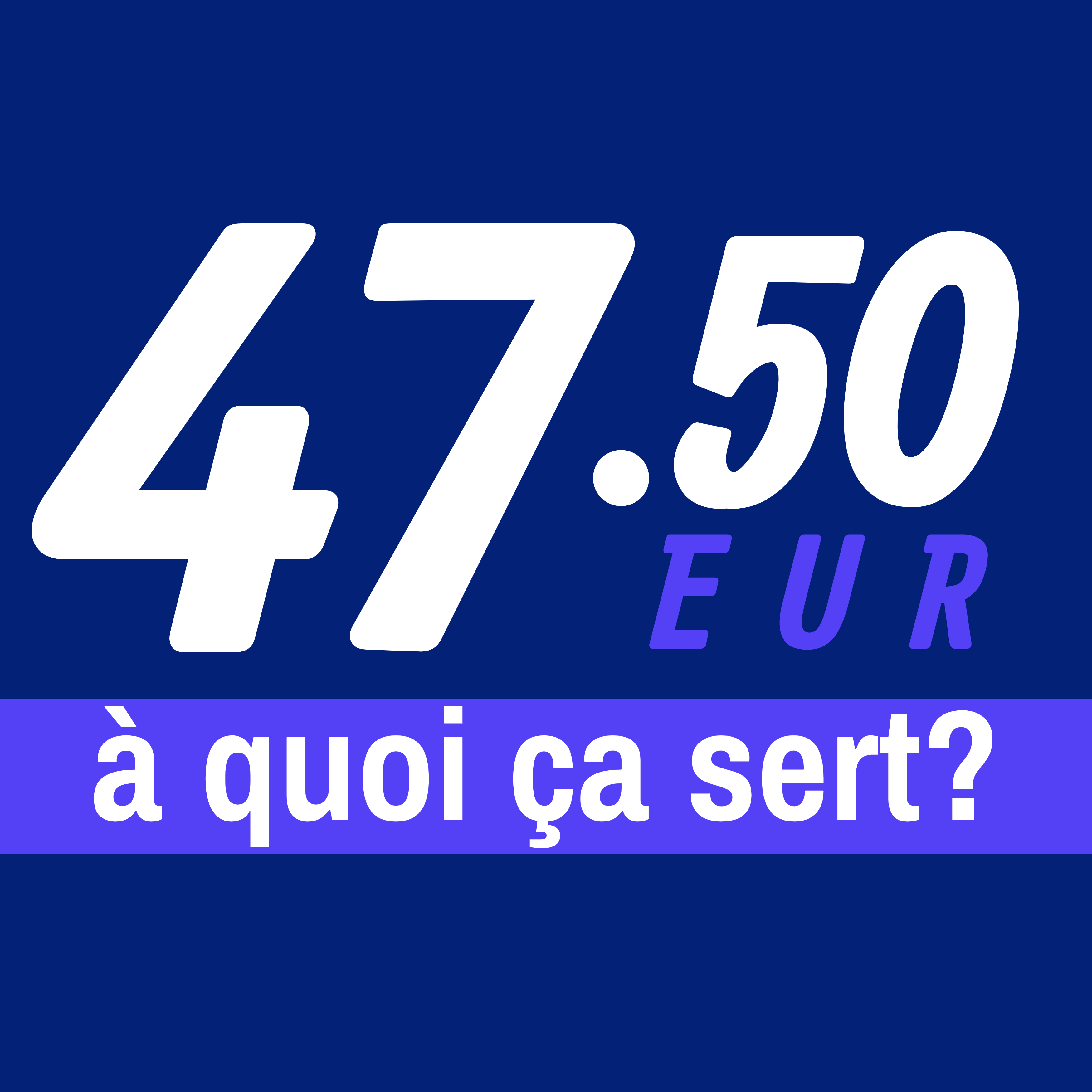 47.50€, le podcast